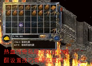 ��Ѫ����˽����Ϸ��������ü�������Щ���ʣ�