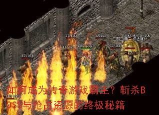 ��γ�Ϊ������Ϸ������նɱBOSS����ռ��Դ���ռ��ؼ�