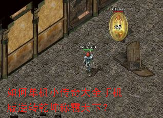 如何单机小传奇大全手机版逆转乾坤称霸天下? 如何单机小传奇大全手机版逆转乾坤称霸天下?