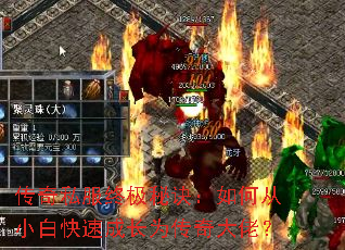 传奇私服终极秘诀:如何从小白快速成长为传奇大佬? 传奇私服终极秘诀:如何从小白快速成长为传奇大佬?