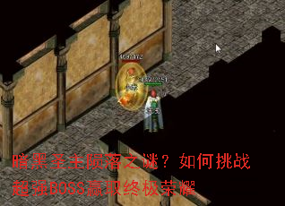 暗黑圣主陨落之谜?如何挑战超强BOSS赢取终极荣耀 暗黑圣主陨落之谜?如何挑战超强BOSS赢取终极荣耀