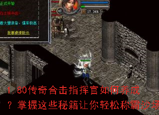 1.80传奇合击指挥官如何养成?掌握这些秘籍让你轻松称霸沙场 1.80传奇合击指挥官如何养成?掌握这些秘籍让你轻松称霸沙场