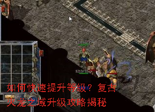 如何快速提升等级?复古火龙之域升级攻略揭秘 如何快速提升等级?复古火龙之域升级攻略揭秘