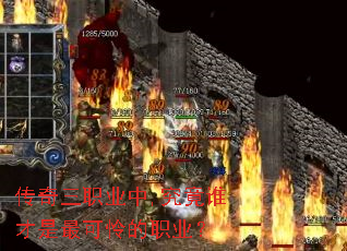 传奇三职业中,究竟谁才是最可怜的职业? 传奇三职业中,究竟谁才是最可怜的职业?