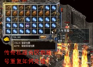 传奇私服合区后账号重复如何处理? 传奇私服合区后账号重复如何处理?