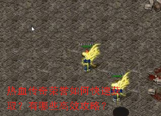 热血传奇荣誉如何快速获取?有哪些高效攻略? 热血传奇荣誉如何快速获取?有哪些高效攻略?