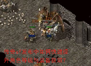 传奇sf发布中如何快速提升角色等级与装备获取? 传奇sf发布中如何快速提升角色等级与装备获取?