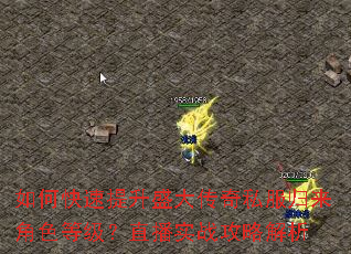 如何快速提升盛大传奇私服归来角色等级?直播实战攻略解析 如何快速提升盛大传奇私服归来角色等级?直播实战攻略解析