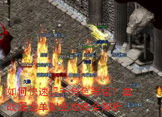 如何快速提升角色等级?血战屠龙单职业攻略全解析 如何快速提升角色等级?血战屠龙单职业攻略全解析