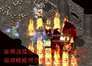 如何选择你的天命职业?这份终极攻略能帮你通关人生主线吗? 如何选择你的天命职业?这份终极攻略能帮你通关人生主线吗?