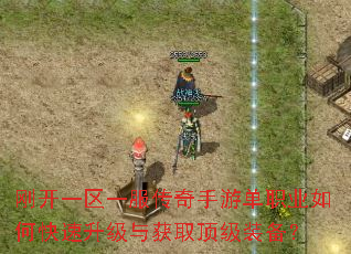 刚开一区一服传奇手游单职业如何快速升级与获取顶级装备? 刚开一区一服传奇手游单职业如何快速升级与获取顶级装备?