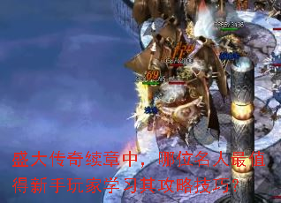 盛大传奇续章中,哪位名人最值得新手玩家学习其攻略技巧? 盛大传奇续章中,哪位名人最值得新手玩家学习其攻略技巧?