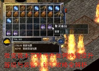 微变我本沉默传奇如何快速提升等级与装备?新手攻略全解析 微变我本沉默传奇如何快速提升等级与装备?新手攻略全解析
