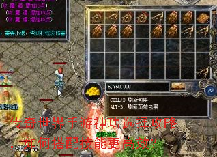 传奇世界手游神功选择攻略,如何搭配技能更高效? 传奇世界手游神功选择攻略,如何搭配技能更高效?
